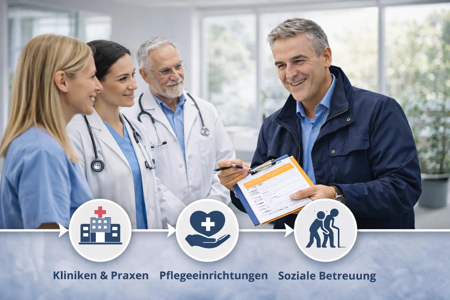 Gesundheit und Soziales – Arbeitssicherheit im Klinik- und Pflegeumfeld
